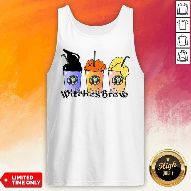 Witches Brew Hocus Pocus Coffee Halloween Tank Top