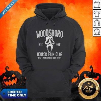 Woodsboro Est 1996 Horror Film Club Halloween Hoodie