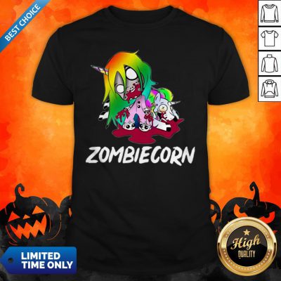 Zombiecorn Creepy Zombie Unicorn Halloween T-Shirt