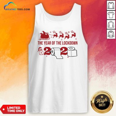 2020 Toilet Paper The Year Of The Lockdown Christmas Tank Top