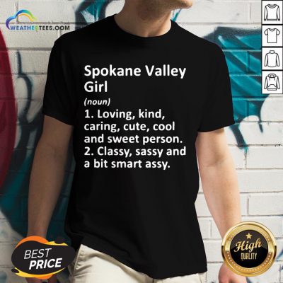 Another Spokane Valley Girl Wa Washington V-neck - Design By Weathertees.com