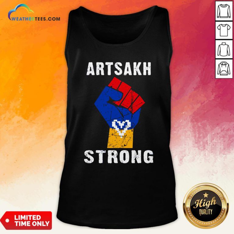 Artsakh Strong Artsakh Is Armenia – Armenian Flag Vintage Tank Top
