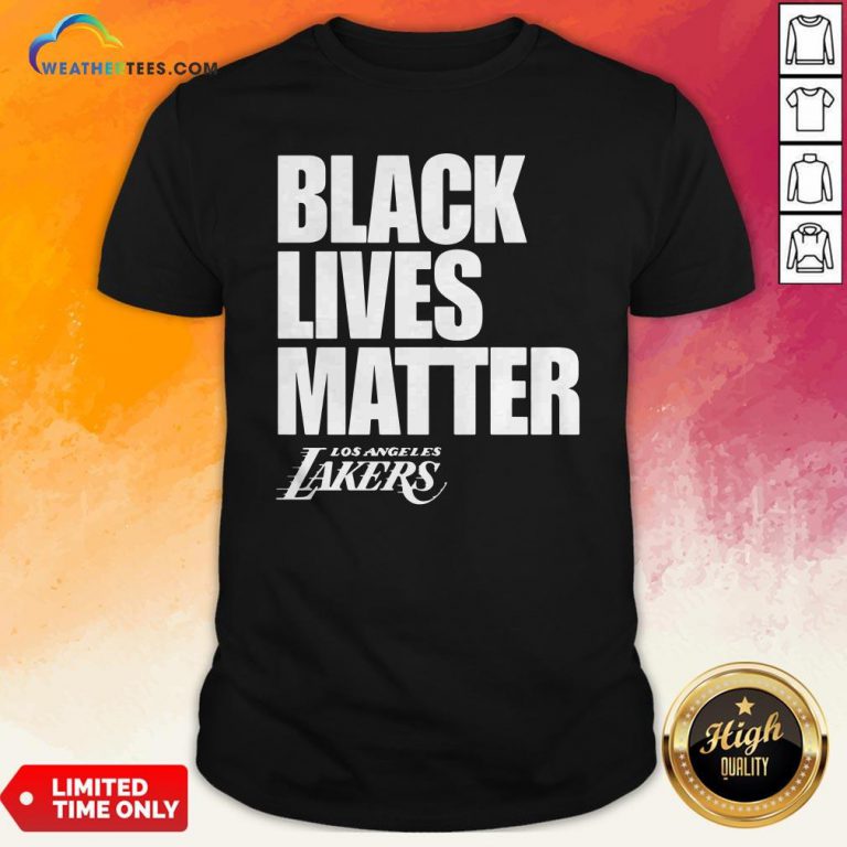 Black Lives Matter Los Angeles Lakers Shirt