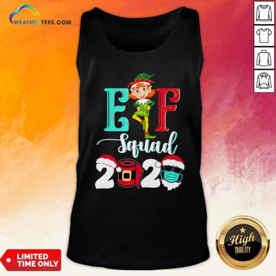 Elf Squad Christmas 2020 Family Matching Xmas Funny Gift Tank Top