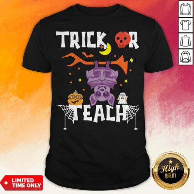 Halloween Trick Or Teach Teacher Hallowen Shirt