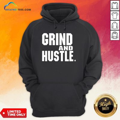 Heart Grind And Hustle Hoodie - Design By Weathertees.com