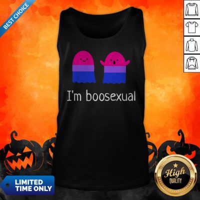 I'm Boo Bisexual LGBT Ghosts Colorful Pride Month Halloween Tank Top