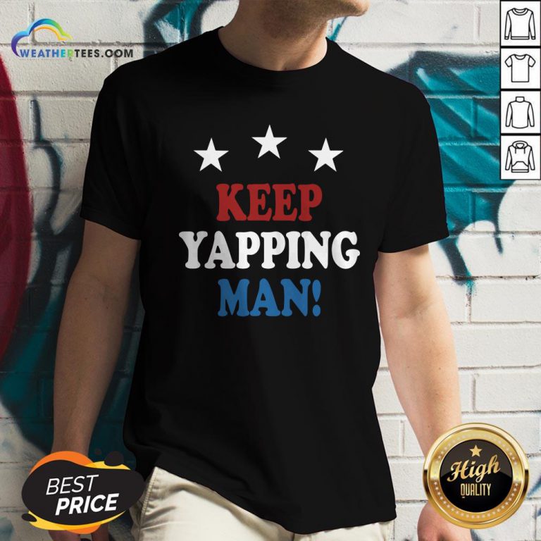 Keep Yapping Man 202 V-neck