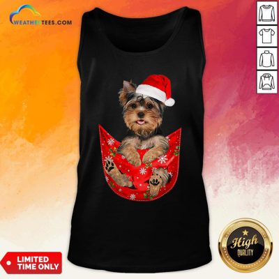 Kill Santa Yorkshire Terrier Merry Christmas Tank Top - Design By Weathertees.com