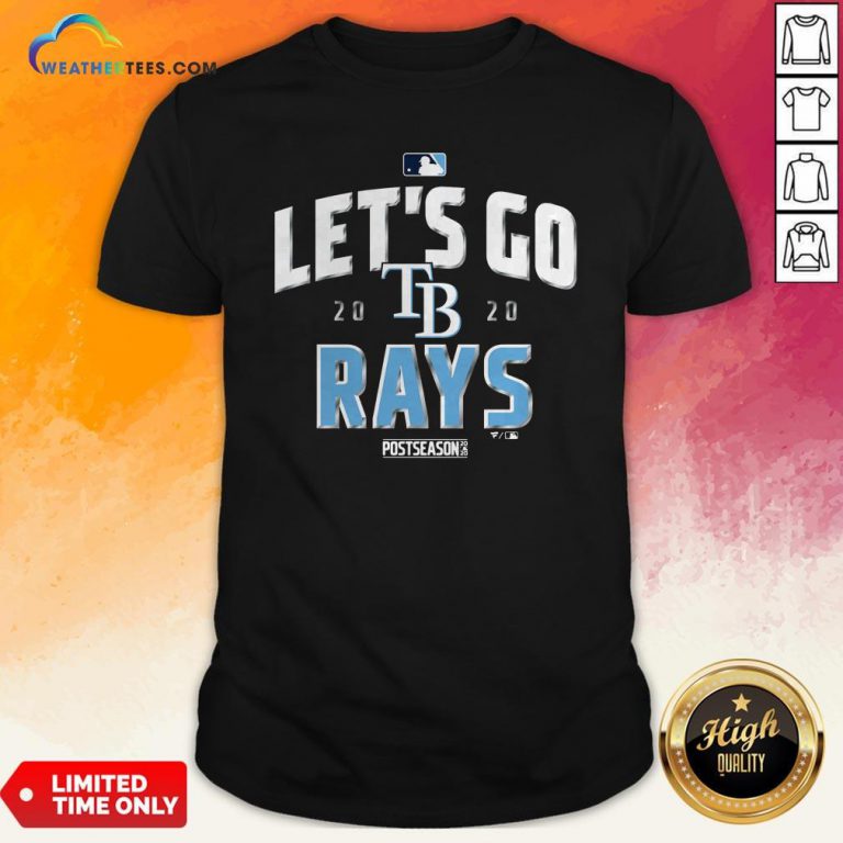 Let’s Go Tampa Bay Rays 2020 Postseason Shirt