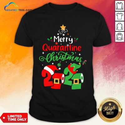Love Merry Quarantine Christmas 2020 Toilet Paper Shirt - Design By Weathertees.com