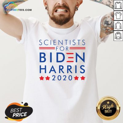 My Scientists For Biden Harris 2020 Campaign Volunteers V-neck - Design By Weathertees.com