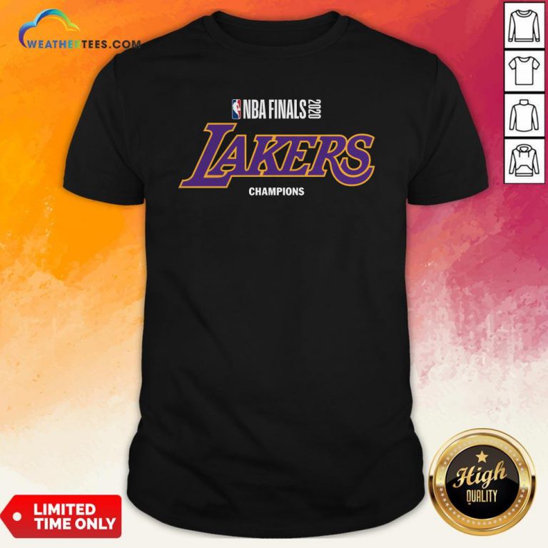 NBA Finals 2020 Lakers Champions Shirt