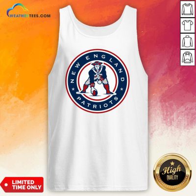 Official New England Patriots Throwback Tank Top- Design By Weathertees.com