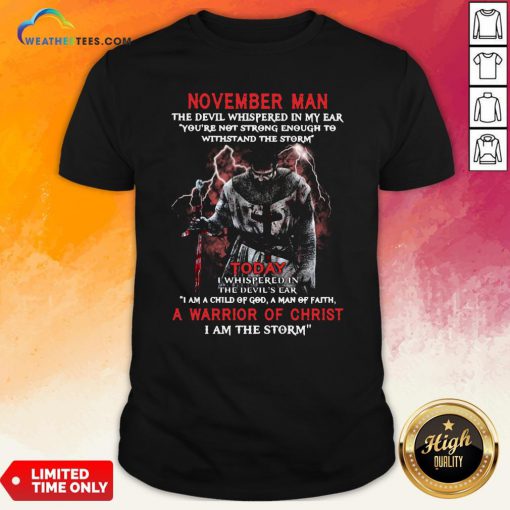 t shirt november man