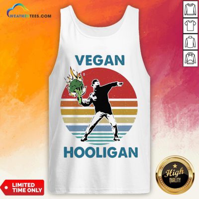 Vegan Hooligan Vintage Retro Tank Top