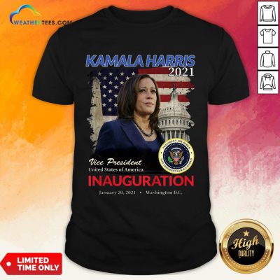 Better 2021 Inauguration Day Kamala Harris Commemorative Souvenir 2021 Shirt - Design By Weathertees.com