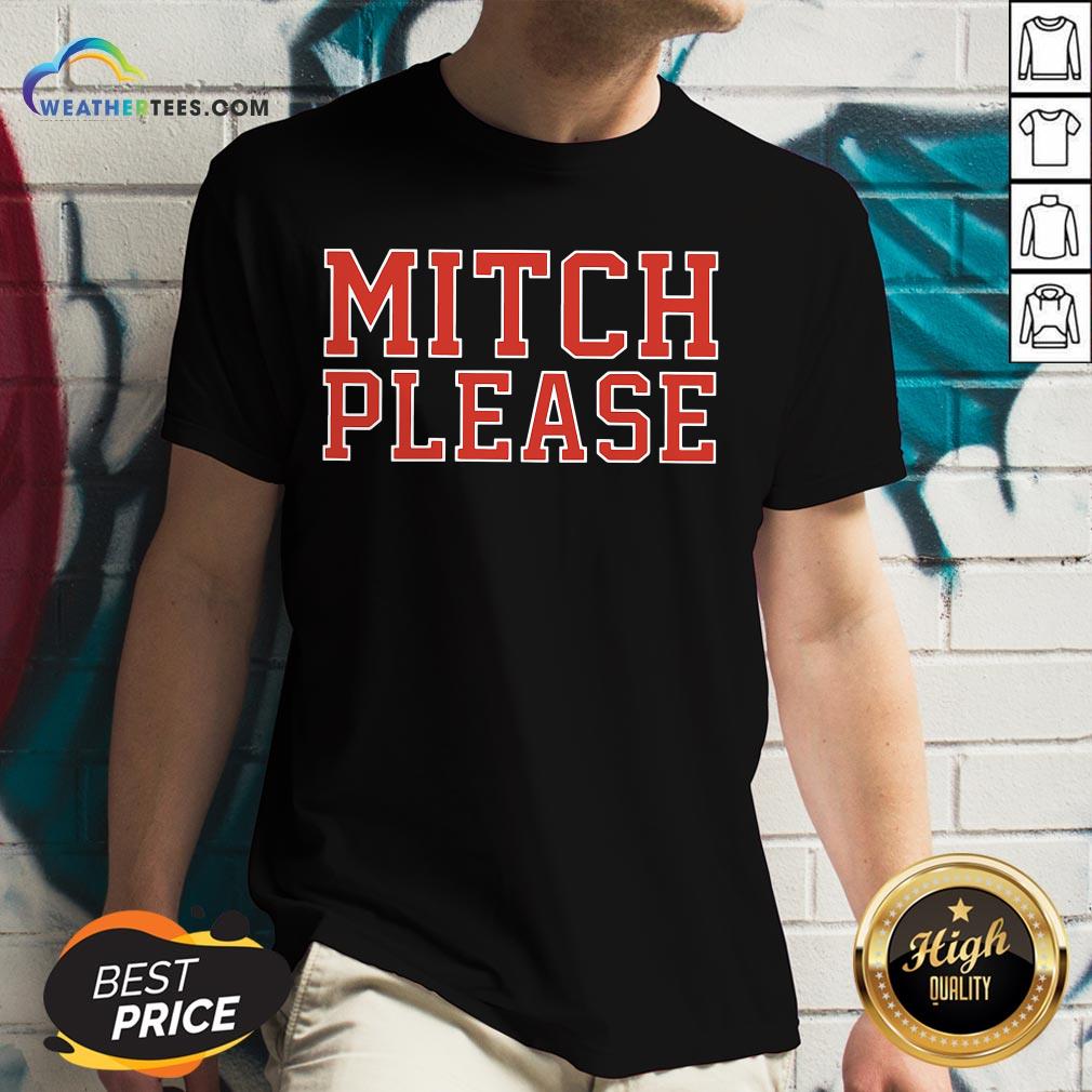  Better Mitch Please V-neck- Design By Weathertees.com