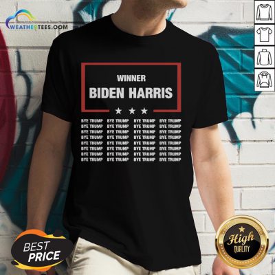 Better Winner Biden Harris Bye Trump V-neck - Design By Weathertees.com