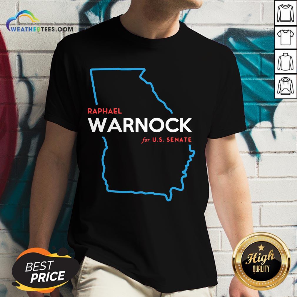 Excellent Raphael Warnock For Us Senator 2020 Senate Georgia V-neck - Design By Weathertees.com