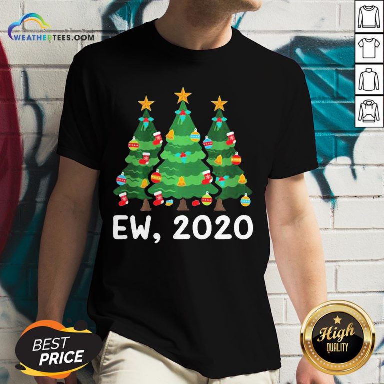 Good Ew 2020 Funny Christmas Pajama For Family V-neck- Design By Weathertees.com