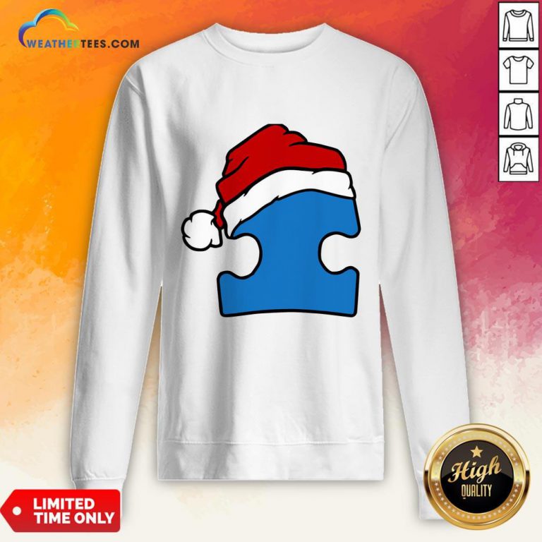 Hour Santa Autism Christmas Sweatshirt - Design By Weathertees.com