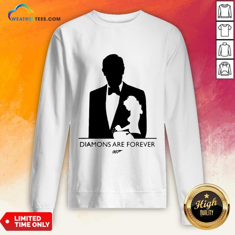 Kill James Bond Diamond Are Forever 007 Sweatshirt - Design By Weathertees.com