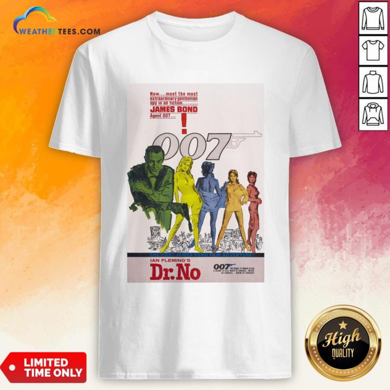 Make James Bond 007 Dr No Shirt - Design By Weathertees.com