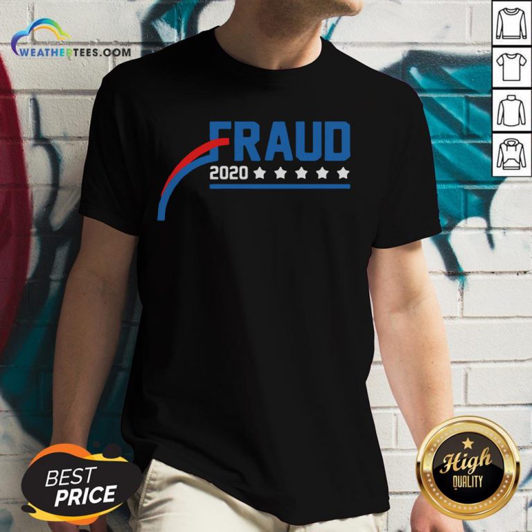 Nice Fraud 2020 America Stars V-neck - Design By Weathertees.com