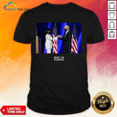 Official Victory Fist Bump Navy Us 2020 Shirt - Design By Weathertees.com