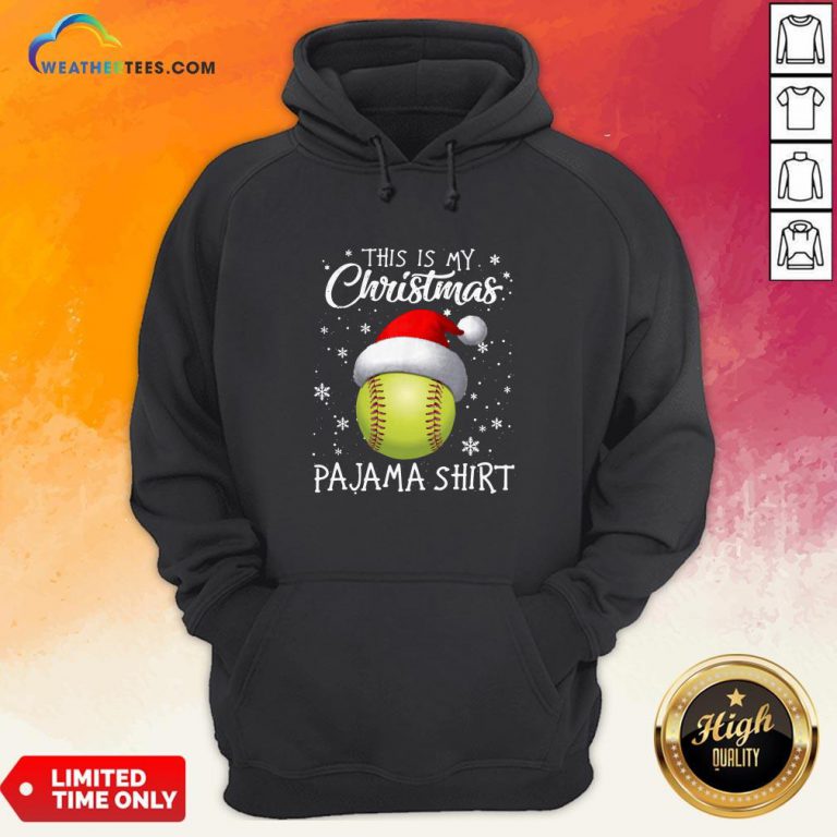 Save This Is My Christmas Baseball Pajama Hoodie - Design By Weathertees.com