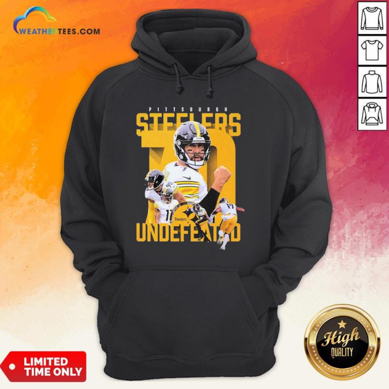 Sorry Funny Pittsburgh Steelers Undefeated Hoodie- Design By Weathertees.com