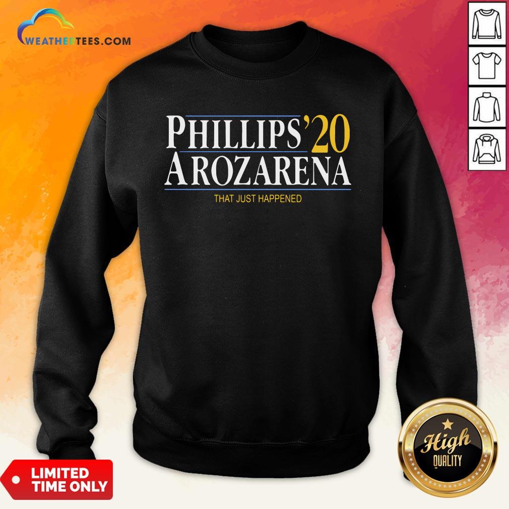 Things Phillips Arozarena 2020 Sweatshirt - Design By Weathertees.com