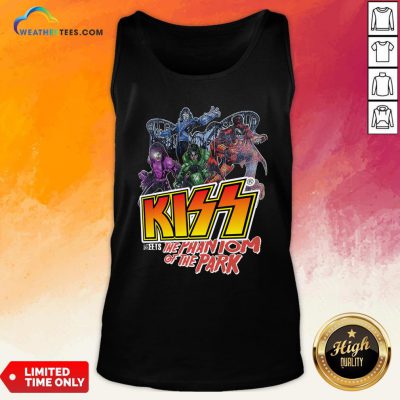 Vibe Kiss Meets The Phantom Of The Park Tank Top- Design By Weathertees.com