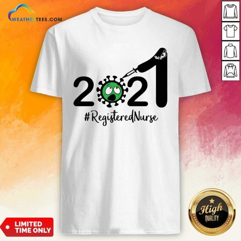 2021 Coronavirus #Registered Nurse Shirt - Design By Weathertees.com