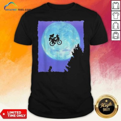 Bear Cycling The Moon Grateful Dead Shirt - Design By Weathertees.com