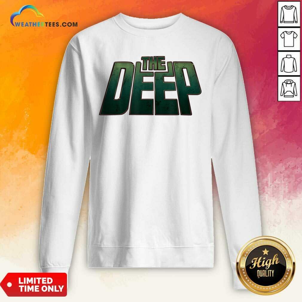 The Deep Logo Sweatshirt - Design By Weathertees.com
