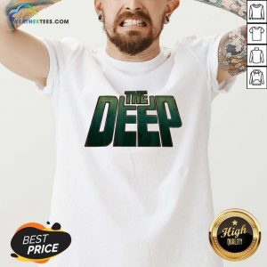 The Deep Logo V-neck - Design By Weathertees.com