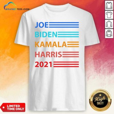 Joe Biden Kamala Harris Biden Harris 2021 Vintage Election Shirt - Design By Weathertees.com
