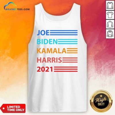 Joe Biden Kamala Harris Biden Harris 2021 Vintage Election Tank Top - Design By Weathertees.com