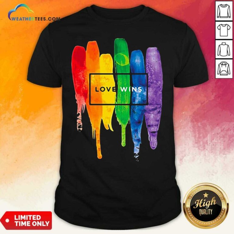 LGBT Love Wins Shirt - Design By Weathertees.com