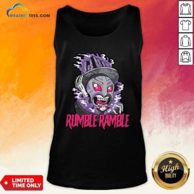 Monster Rumble Rumble Tank Top - Design By Weathertees.com