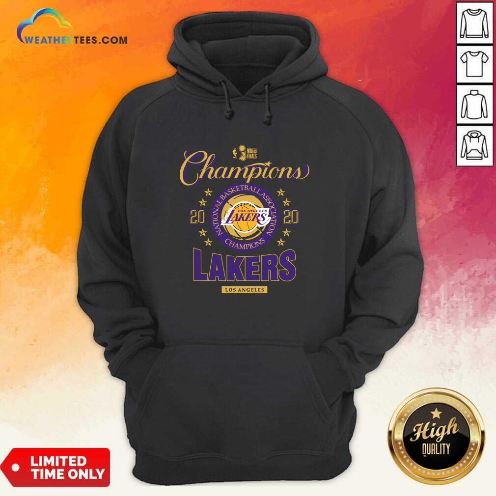 NBA Finals Champions National Basketball Association Los Angeles Lakers 2020 Hoodie - Design By Weathertees.com
