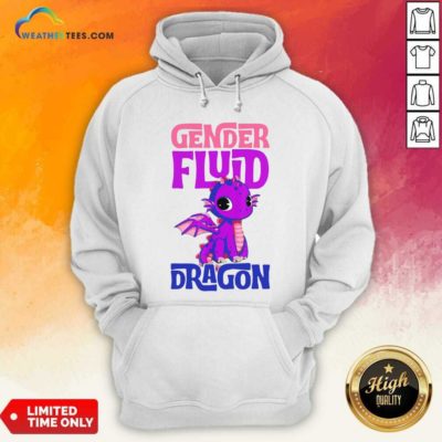 Gender Fluid Dragon Hoodie - Design By Weathertees.com