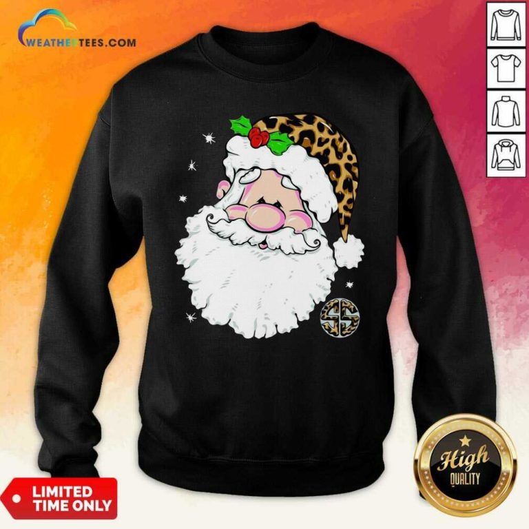 Santa Simply Southern Fa-la-la Ugly Christmas Sweatshirt - Design By Weathertees.com