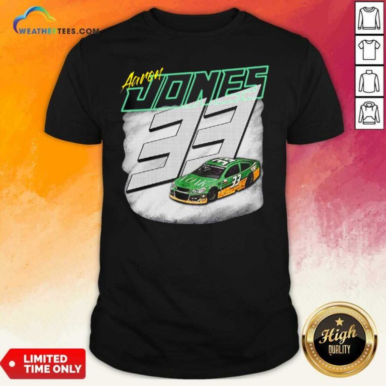 Aaron Jones Packers 33 Car Shirt - Design By Weathertees.com
