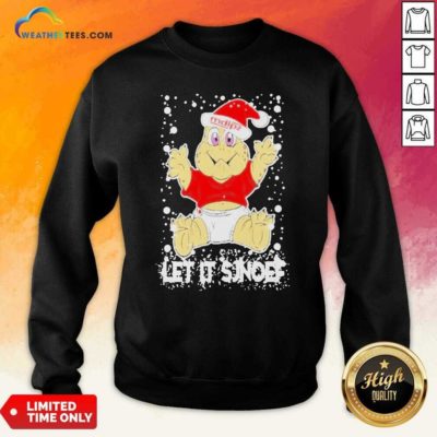 Let It Sjef Mdlz Christmas Sweatshirt - Design By Weathertees.com