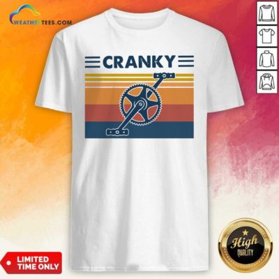 Cranky Vintage Retro Shirt - Design By Weathertees.com