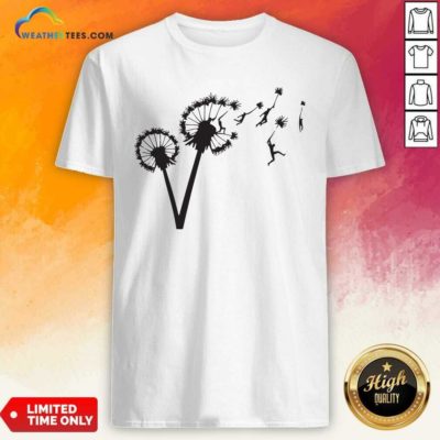 Dandy Lion Flower Shirt - Design By Weathertees.com