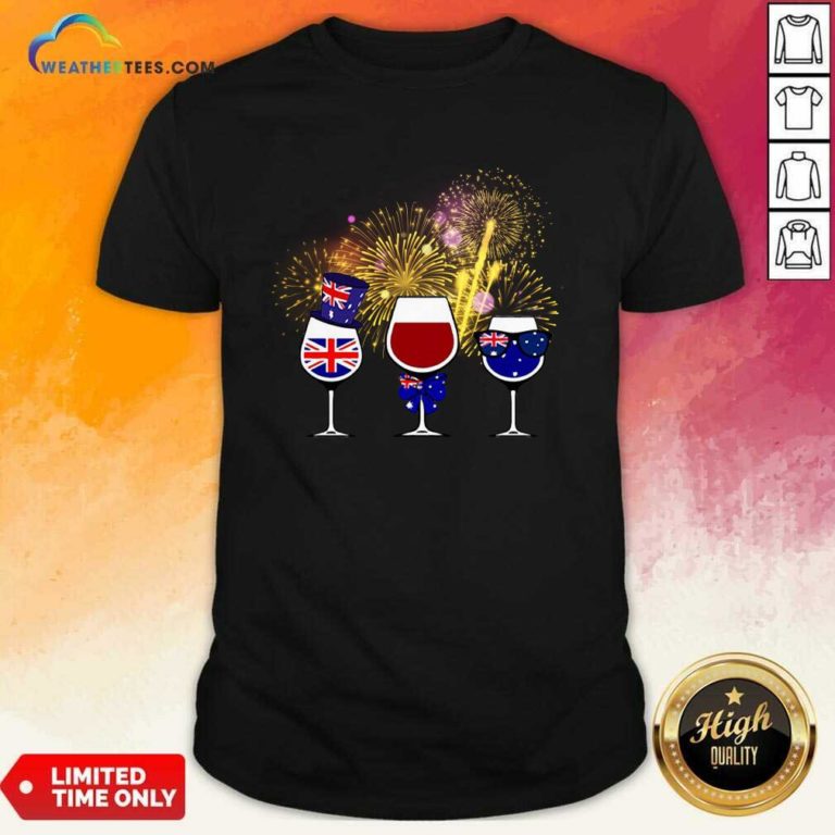 Three Wine England Flag Happy Shirt - Design By Weathertees.com